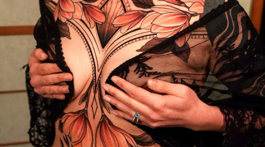 Tatouages ​​néo-romantiques dans le style traditionnel néo