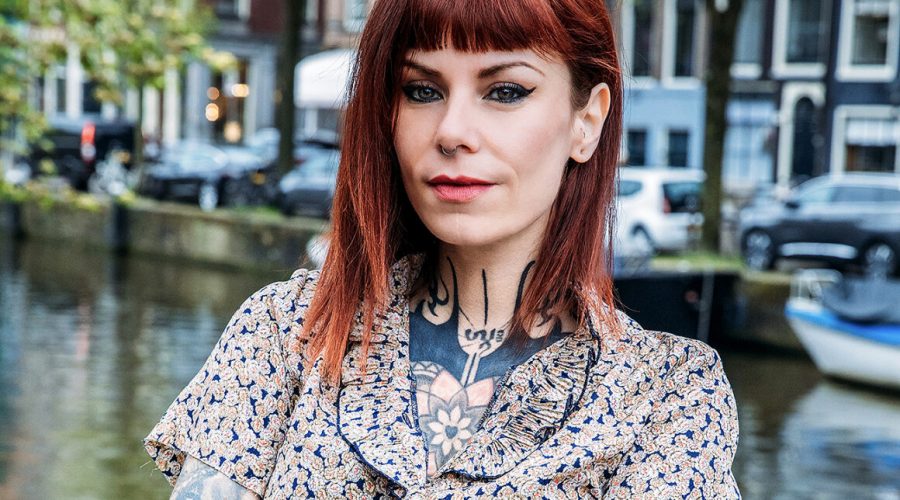 Valentina Lakali, tatouages ​​basés sur la recherche anthropologique